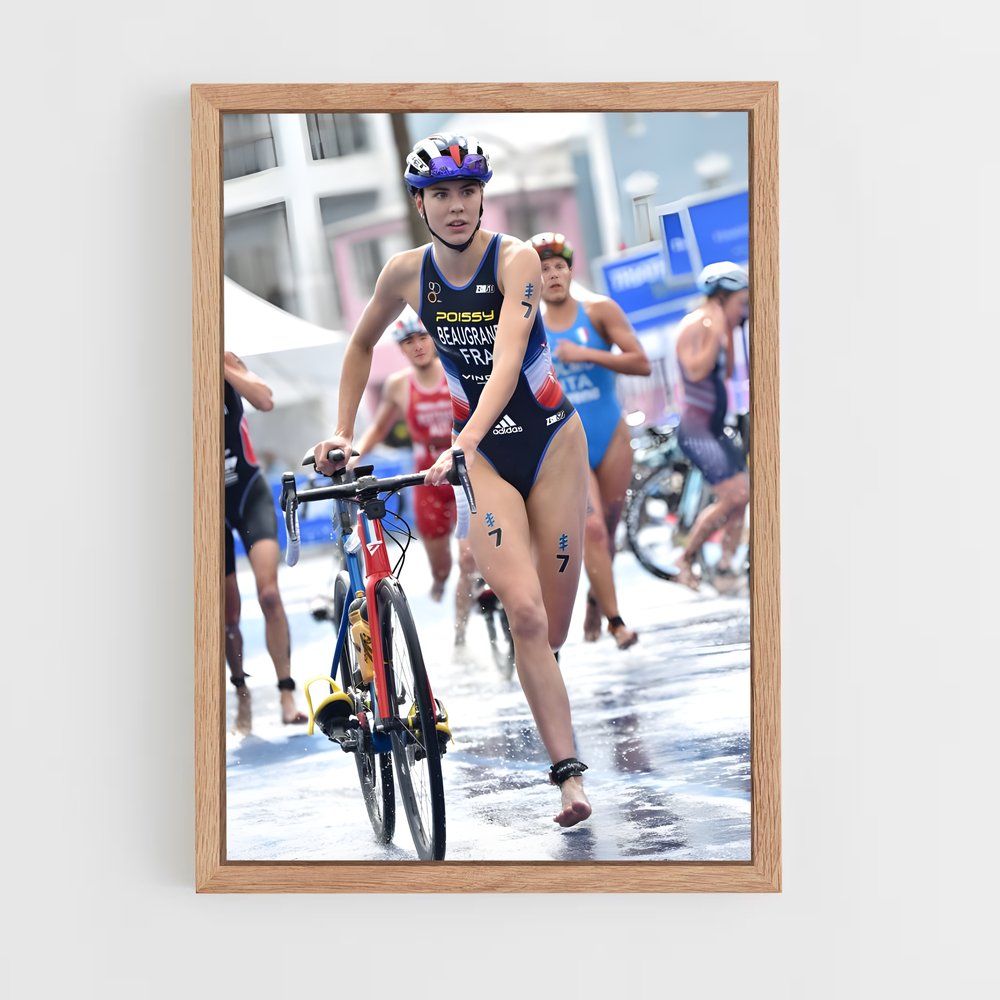 Poster Vitesse et Détermination – affiche Athlétisme (vue 4)